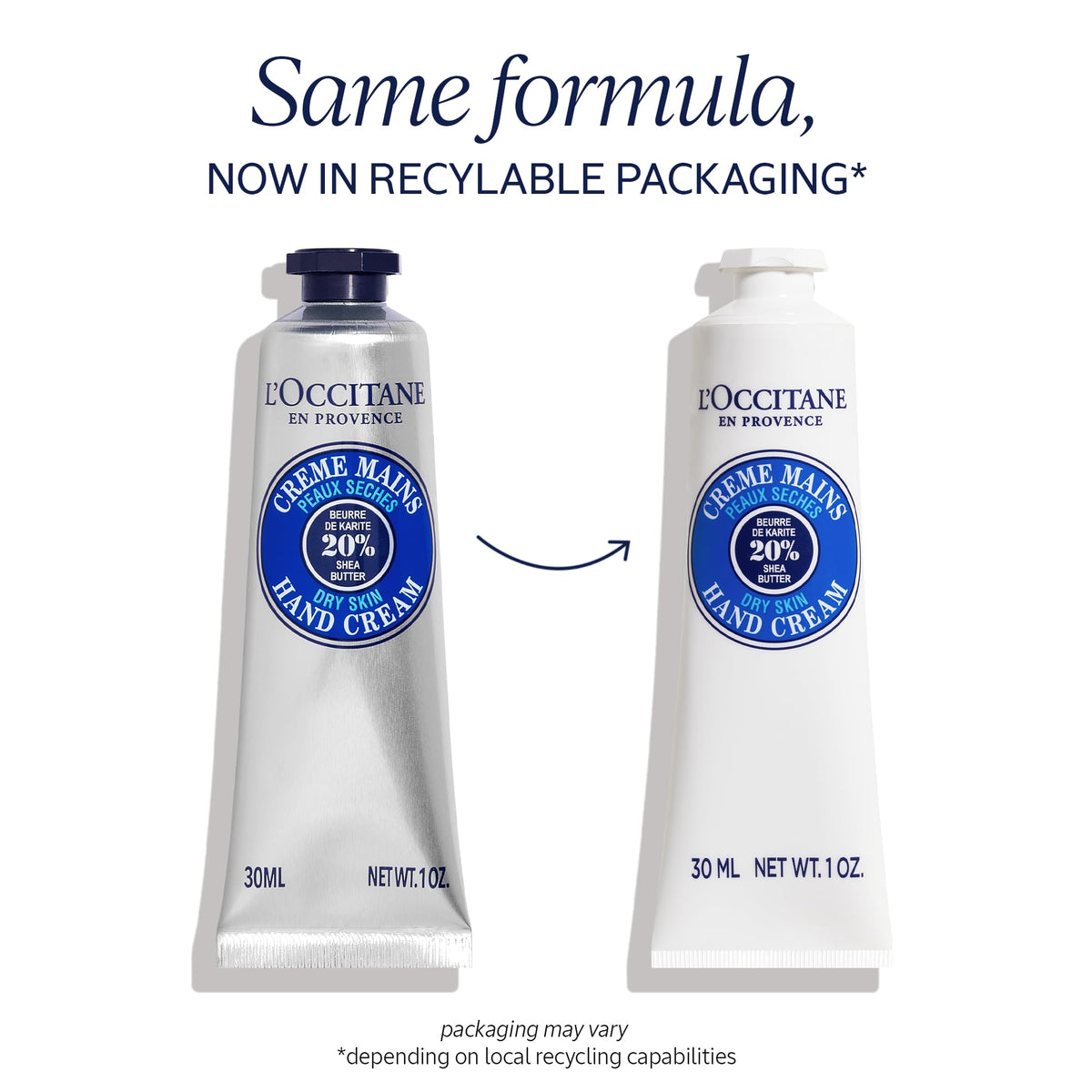 L'OCCITANE Shea Butter Hand Cream texture close-up