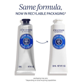 L'OCCITANE Shea Butter Hand Cream texture close-up