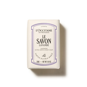 L'OCCITANE Shea Butter Lavender Soap Bar front view