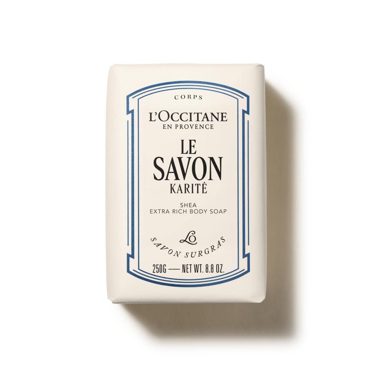 L'OCCITANE Shea Milk Extra Rich Soap 250g front view