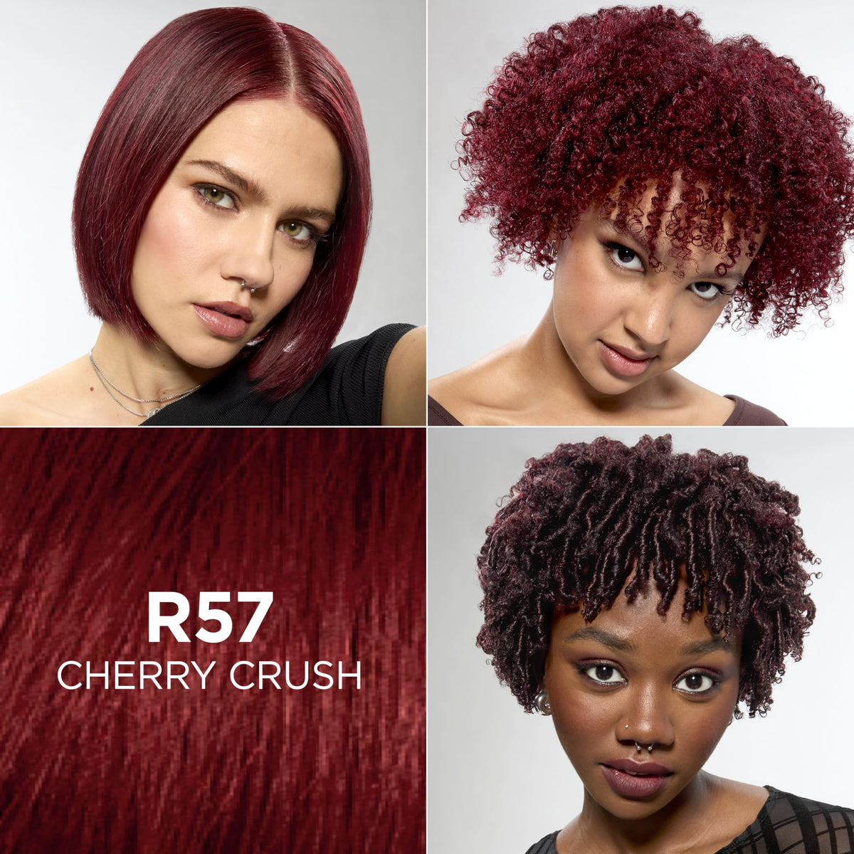 L'Oreal Feria R57 Intense Medium Auburn Hair Dye packaging