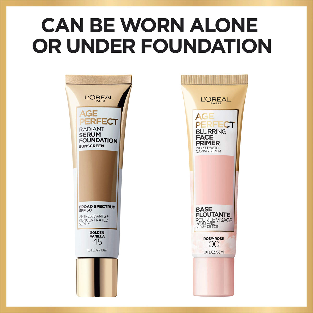 L'Oreal Paris Age Perfect Blurring Primer 30g texture on skin