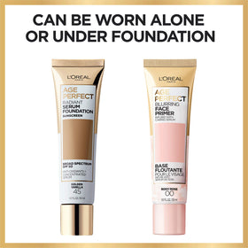 L'Oreal Paris Age Perfect Blurring Primer 30g texture on skin