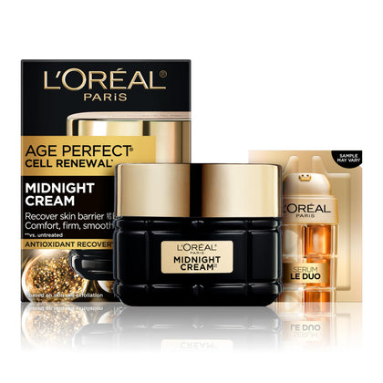 L'Oreal Paris Age Perfect Midnight Cream 1.7oz front view