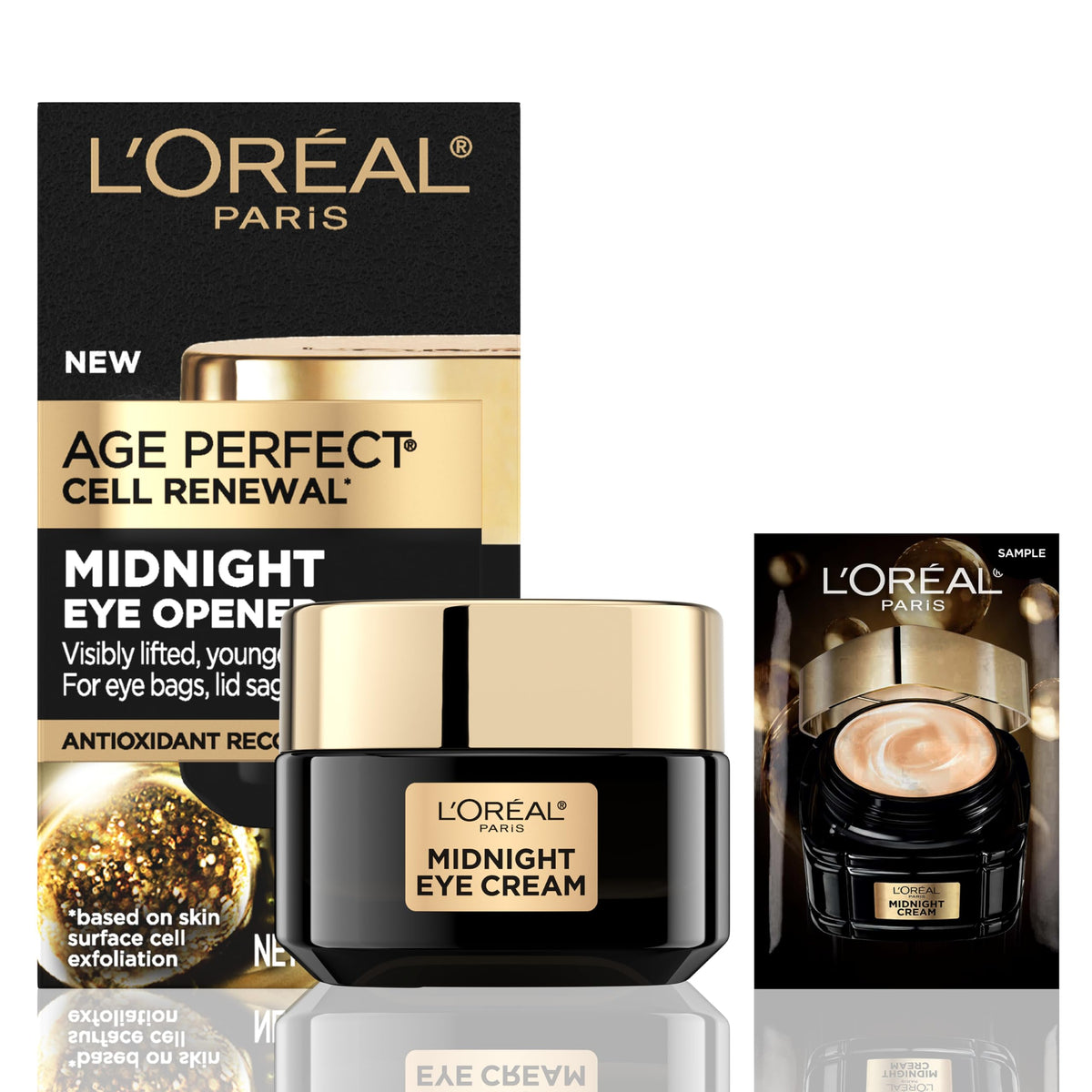 L'Oreal Paris Age Perfect Midnight Eye Cream 118g front view