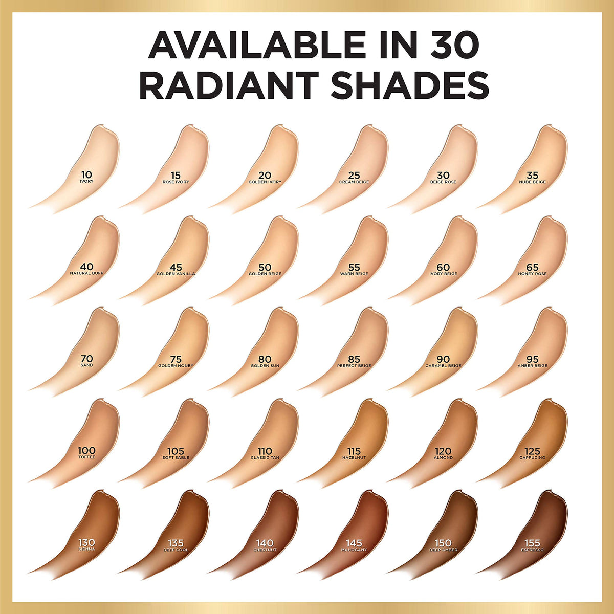 L'Oreal Paris Age Perfect Radiant Serum Foundation application with brush