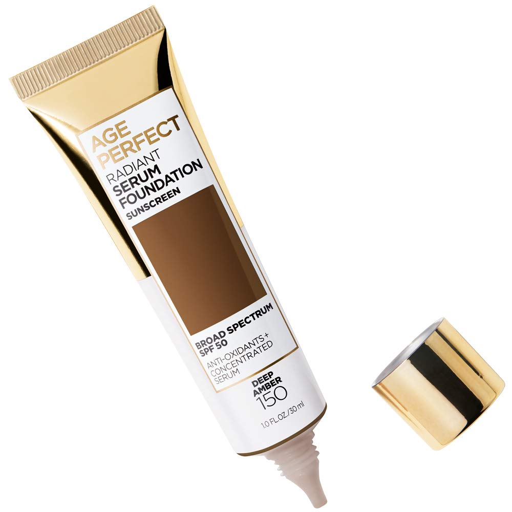 L'Oreal Paris Age Perfect Radiant Serum Foundation bottle side view