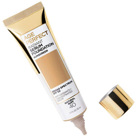 L'Oreal Paris Age Perfect Radiant Serum Foundation bottle side view