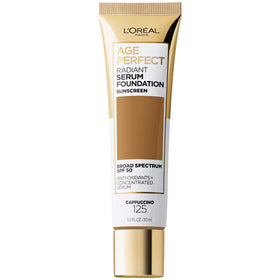 L'Oreal Paris Age Perfect Radiant Serum Foundation Cappuccino front view