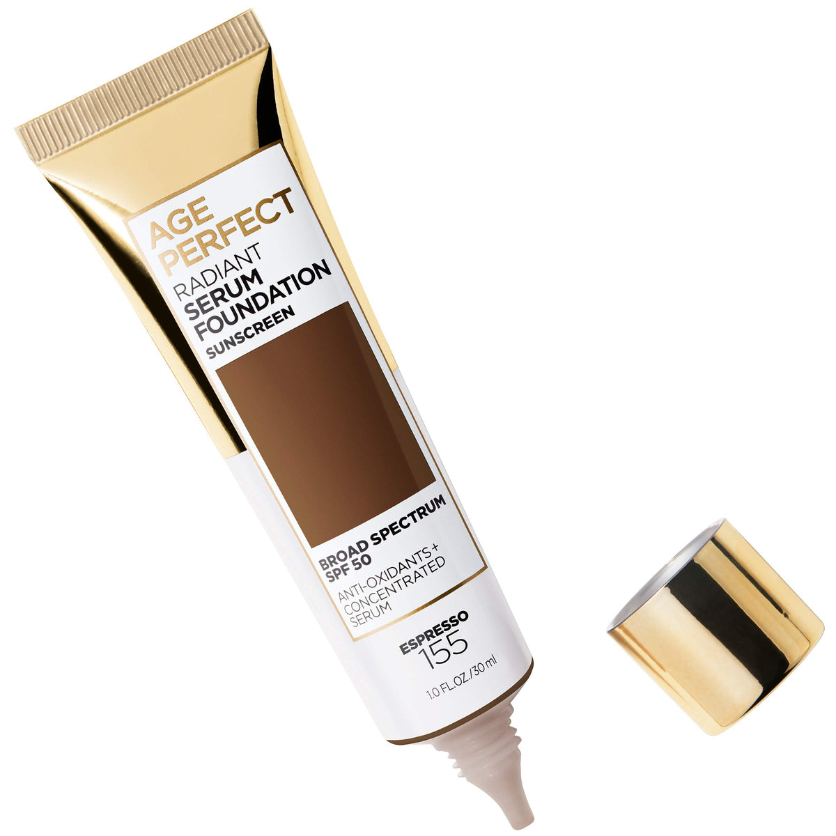 L'Oreal Paris Age Perfect Radiant Serum Foundation Espresso back view