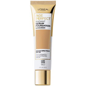 L'Oreal Paris Age Perfect Radiant Serum Foundation Ivory Beige front view