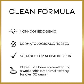 L'Oreal Paris Age Perfect Radiant Serum Foundation SPF 50 with makeup brush