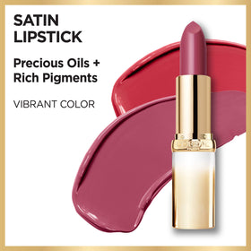L'Oreal Paris Age Perfect Satin Lipstick 202 Blooming Rose swatch on skin