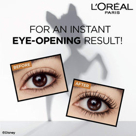 L'Oreal Paris Bambi Eye Mascara side view highlighting the product size
