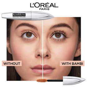 L'Oreal Paris Bambi Eye Washable Mascara on a vanity