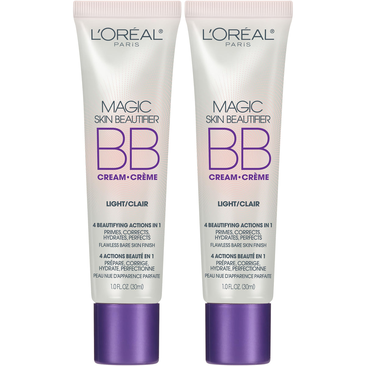L'Oreal Paris BB Cream Tinted Moisturizer Light front view