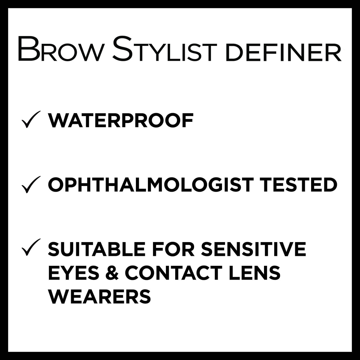 L'Oreal Paris Brow Stylist Definer applied on model's brows