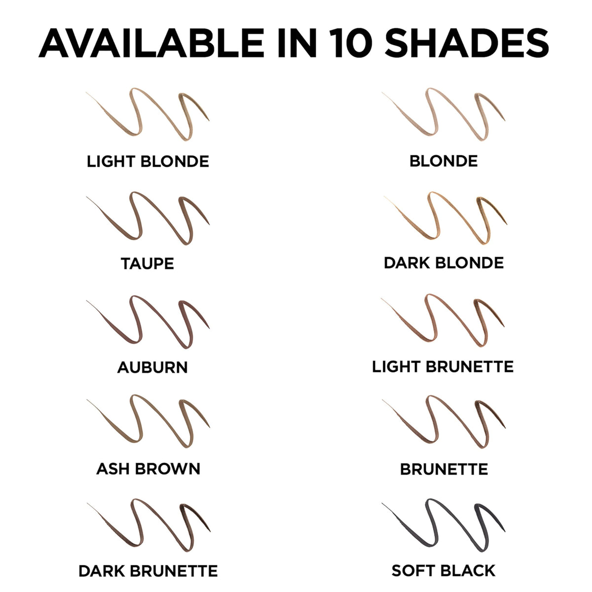 L'Oreal Paris Brow Stylist Definer eyebrow pencil application on brows