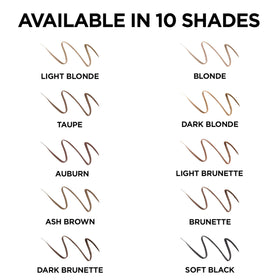 L'Oreal Paris Brow Stylist Definer eyebrow pencil application on brows