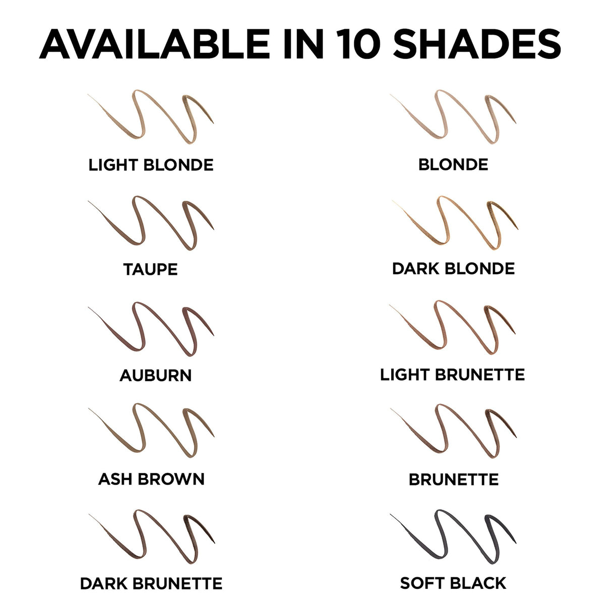 L'Oreal Paris Brow Stylist Definer pencil with blending spoolie