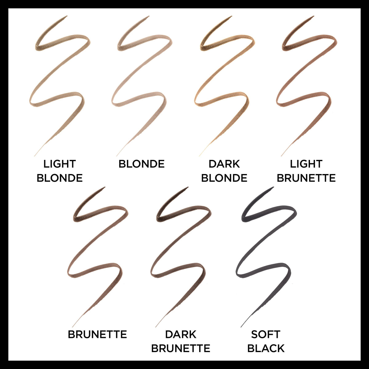 L'Oreal Paris Brow Stylist Definer Waterproof Eyebrow Pencil next to Voluminous Mascara