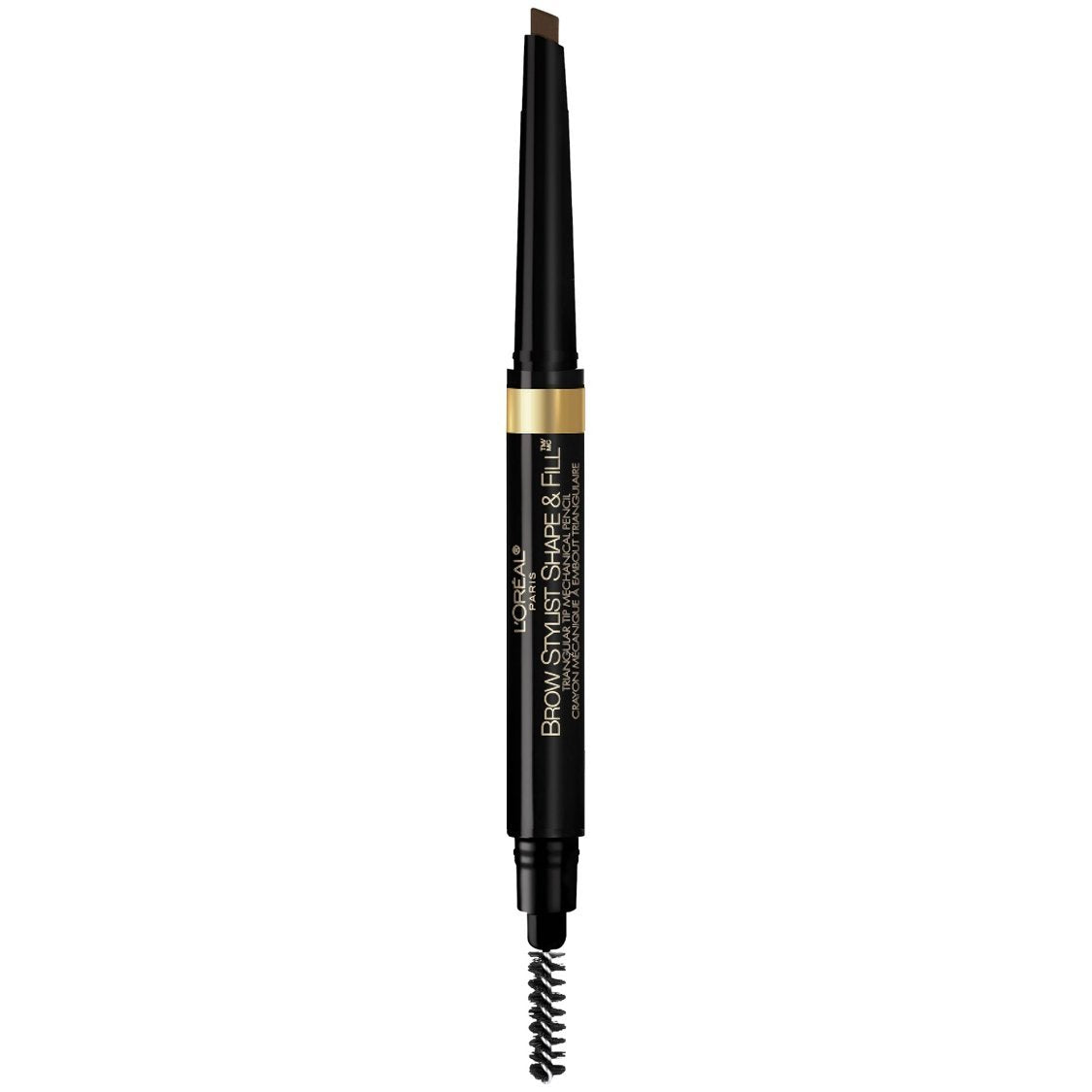 L'Oreal Paris Brow Stylist Shape & Fill Pencil in Dark Brunette front view