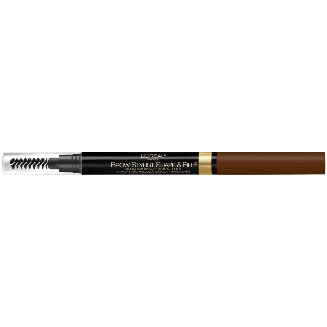 L'Oreal Paris Brow Stylist Shape & Fill Pencil showing triangular tip