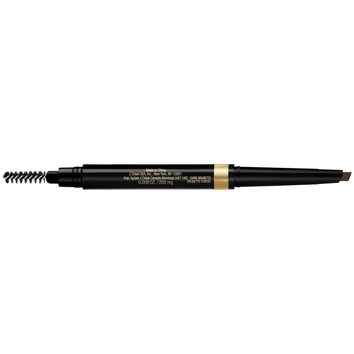L'Oreal Paris Brow Stylist Shape & Fill Pencil triangular tip close-up