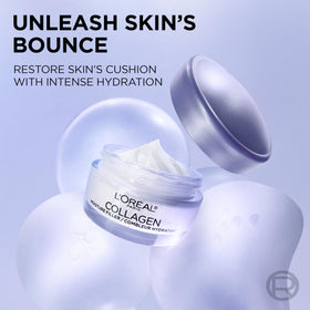 L'Oreal Paris Collagen Daily Face Moisturizer 1.7 oz back view