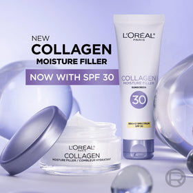 L'Oreal Paris Collagen Daily Face Moisturizer texture close-up