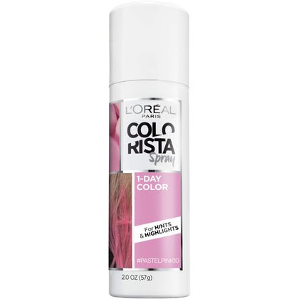 L'Oreal Paris Colorista 1-Day Spray Pastelpink front view