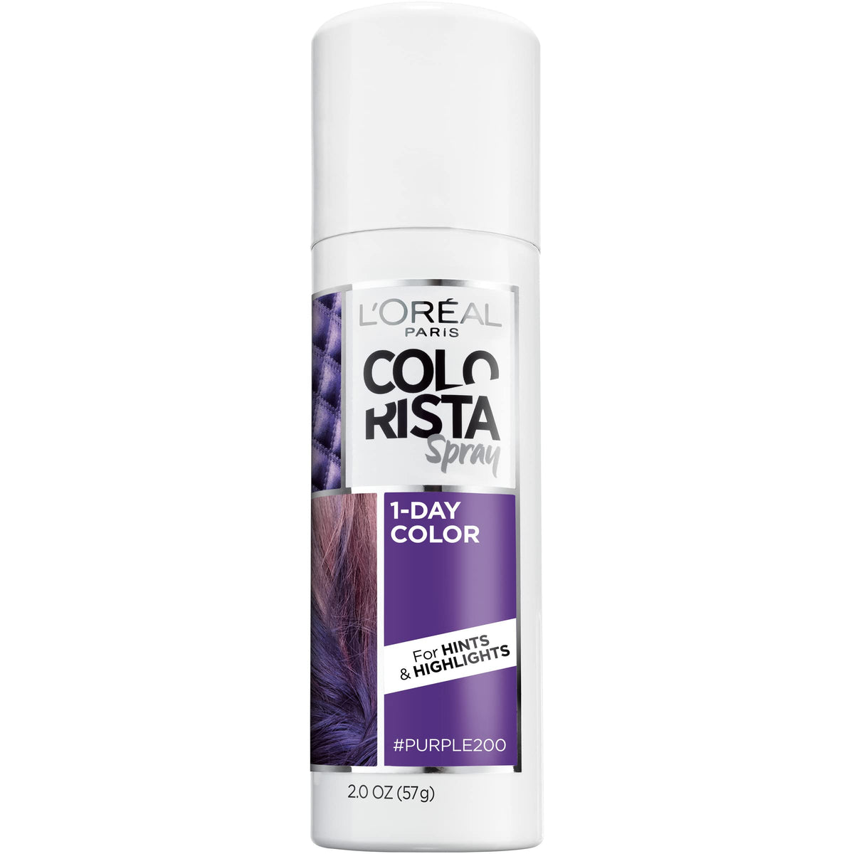 L'Oreal Paris Colorista 1-Day Washable Hair Color Spray in Purple