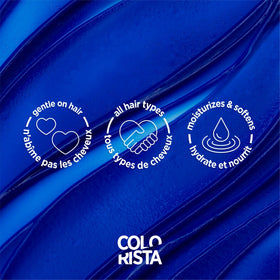 L'Oreal Paris Colorista Indigo hair colour result