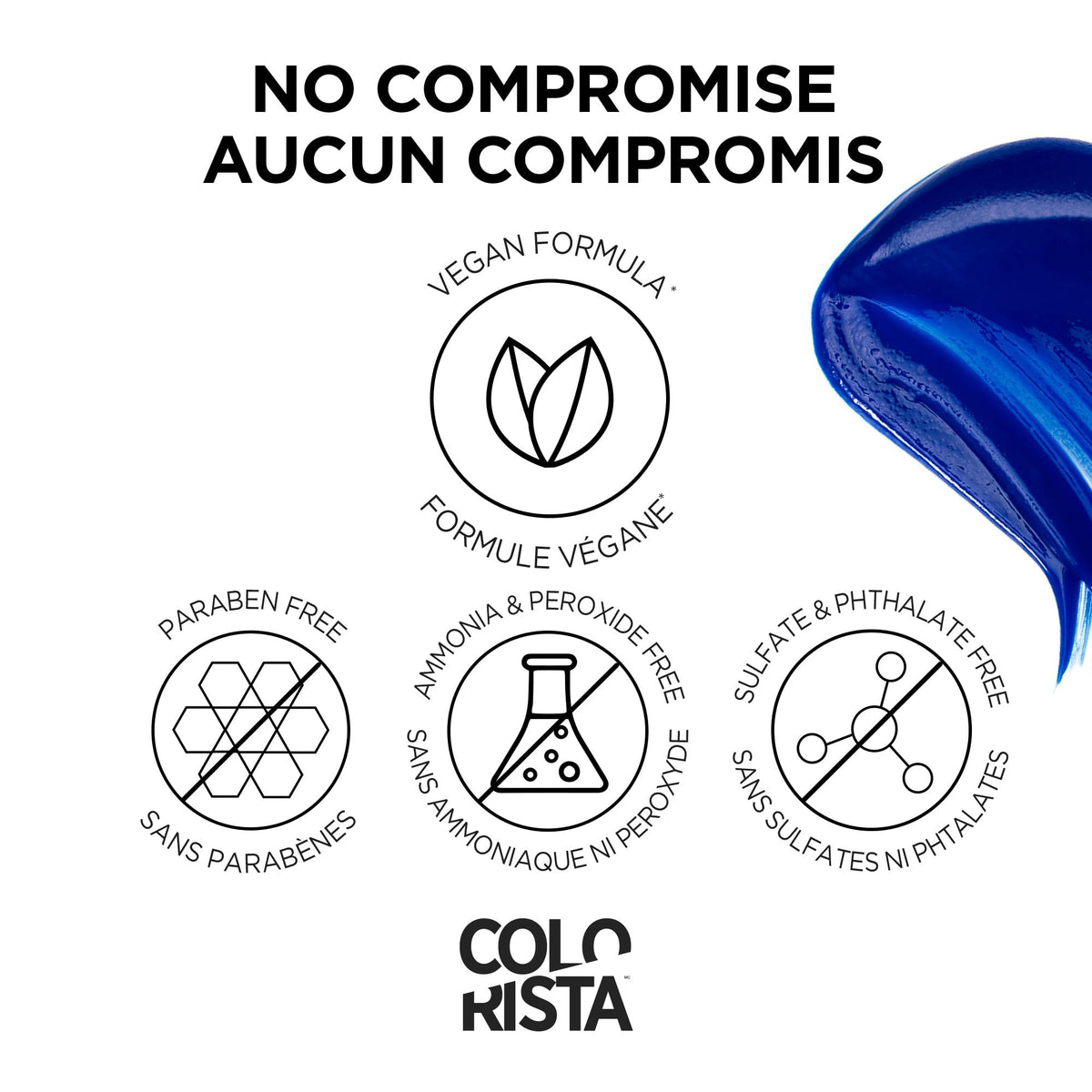 L'Oreal Paris Colorista Indigo hair mask texture