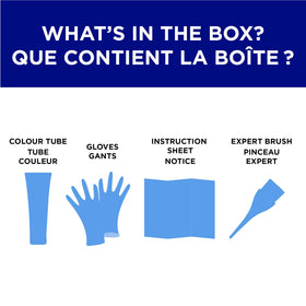 L'Oreal Paris Colorista Indigo mixed with Clear Mixer