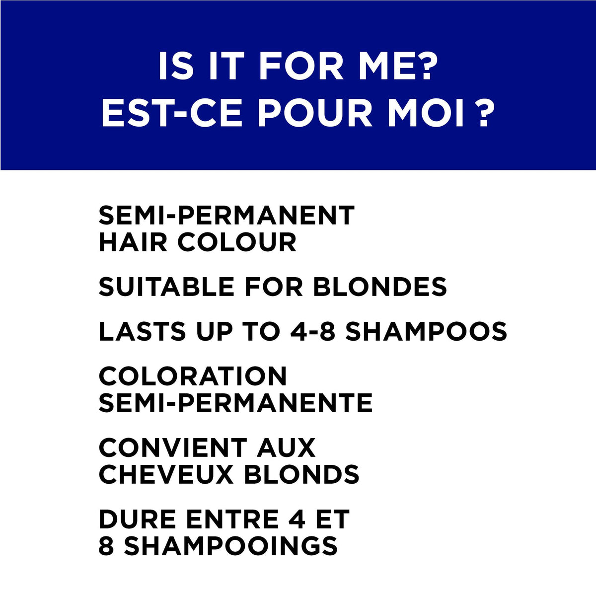 L'Oreal Paris Colorista Indigo shade comparison