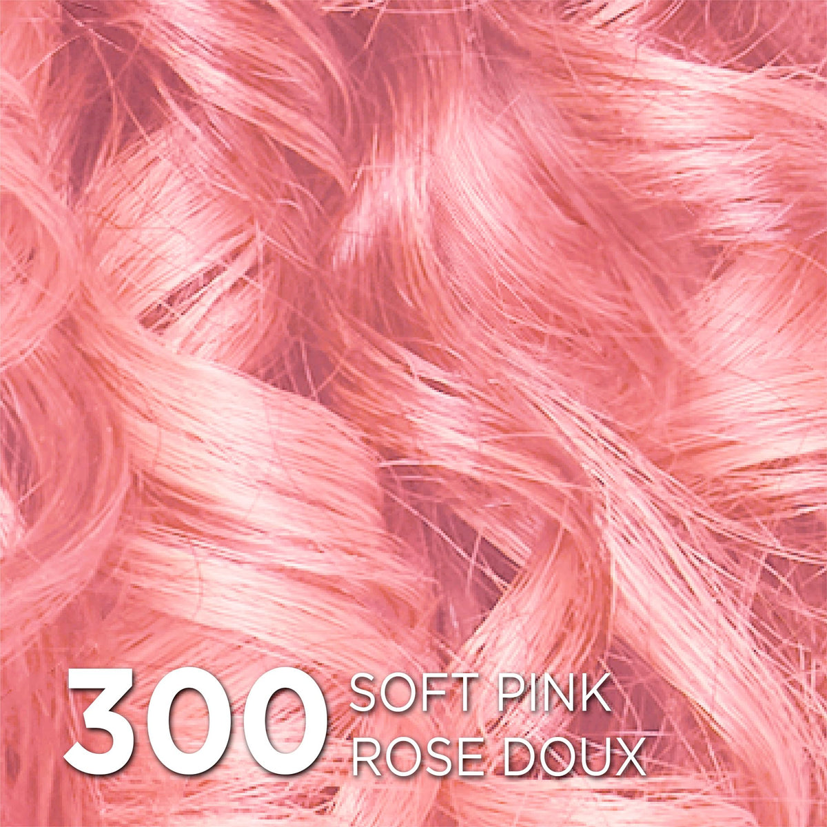 L'Oreal Paris Colorista Soft Pink hair dye application on light blonde hair
