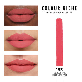L'Oreal Paris Colour Riche Intense Volume Matte Lipstick showing slim bullet design