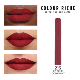 L'Oreal Paris Colour Riche Matte Lipstick Le Plum Dominant side view