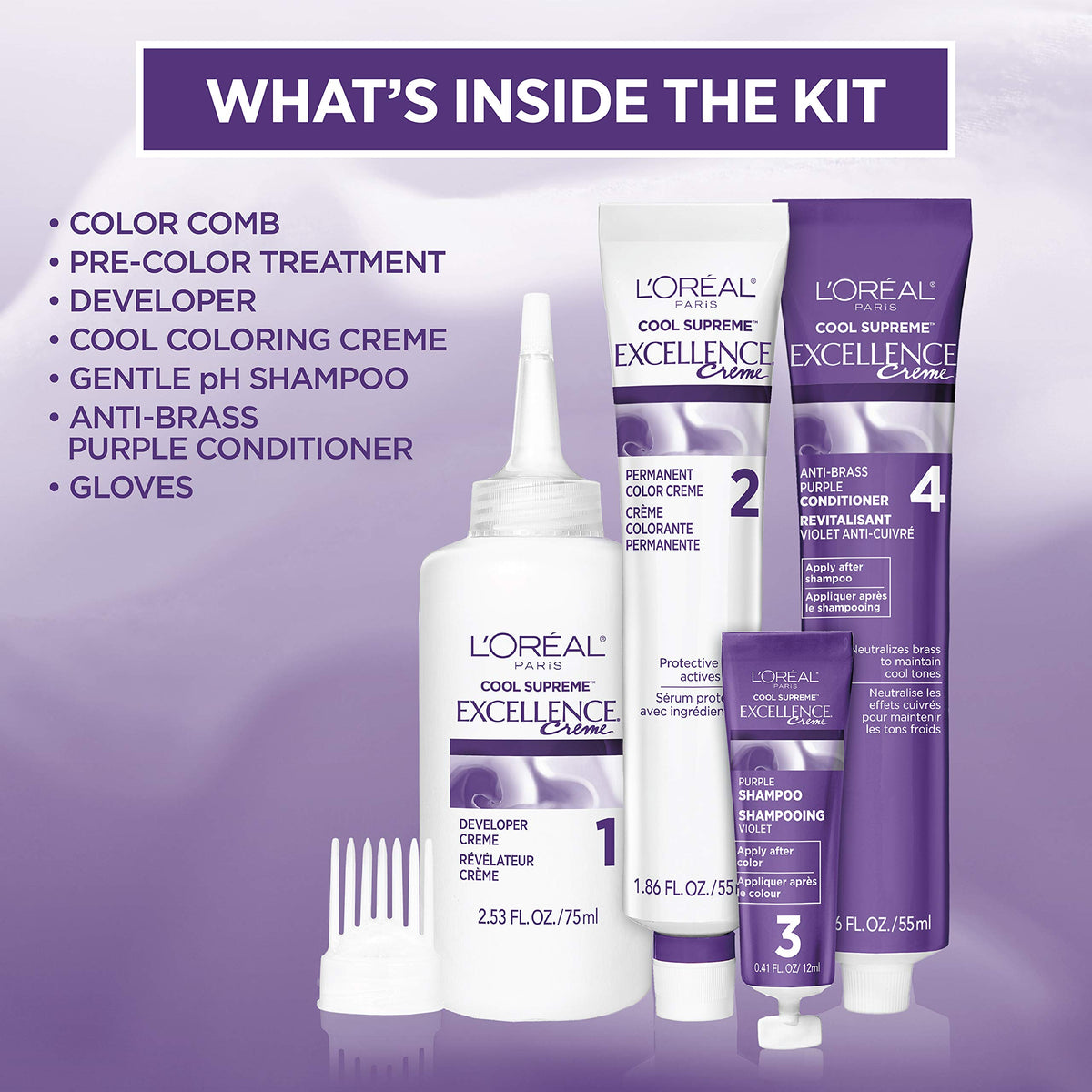 L'Oreal Paris Cool Hair Color results on hair