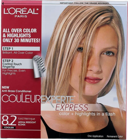 L'Oreal Paris Couleur Experte Medium Iridescent Blonde hair colour kit front view