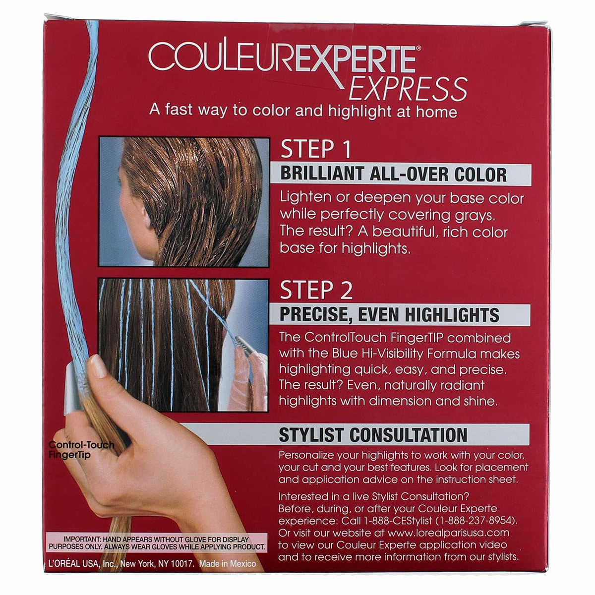 L'Oreal Paris Couleur Experte Medium Iridescent Blonde hair colour swatch