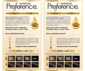 L'Oreal Paris Dark Brown Hair Color Kit with vibrant hair colour result