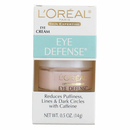 L'Oreal Paris Dermo-Expertise Eye Defense Gel 0.5 oz front view