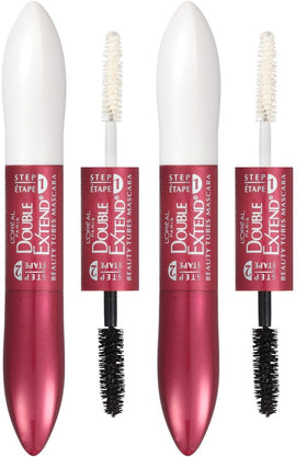 L'Oreal Paris Double Extend Tubing Mascara front view with packaging