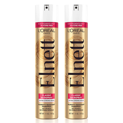 L'Oreal Paris Elnett Classic Hairspray 11 oz front view