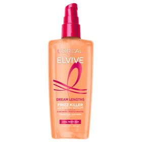 L'Oreal Paris Elvive Dream Lengths Frizz Killer Leave-In Serum 3.4 oz front view