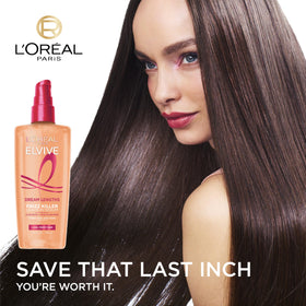 L'Oreal Paris Elvive Dream Lengths Frizz Killer Leave-In Serum 3.4 oz side view