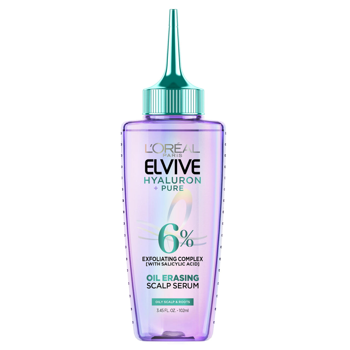 L'Oreal Paris Elvive Hyaluron + Pure Oil Erasing Scalp Serum front view