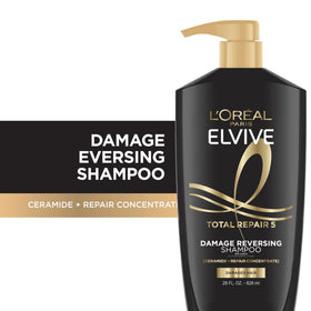 L'Oreal Paris Elvive Total Repair 5 Shampoo 28 Fl Oz back view